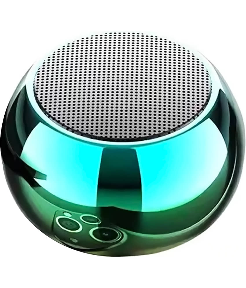 Retailstore Mini Wireless 5 W Bluetooth Speaker Bluetooth v5.0 with Call function Playback Time 6 hrs Green
