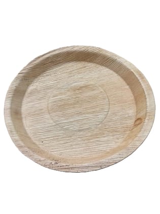 Arivu -  Areca Leaf Plates - 11 inch (Rounded)
