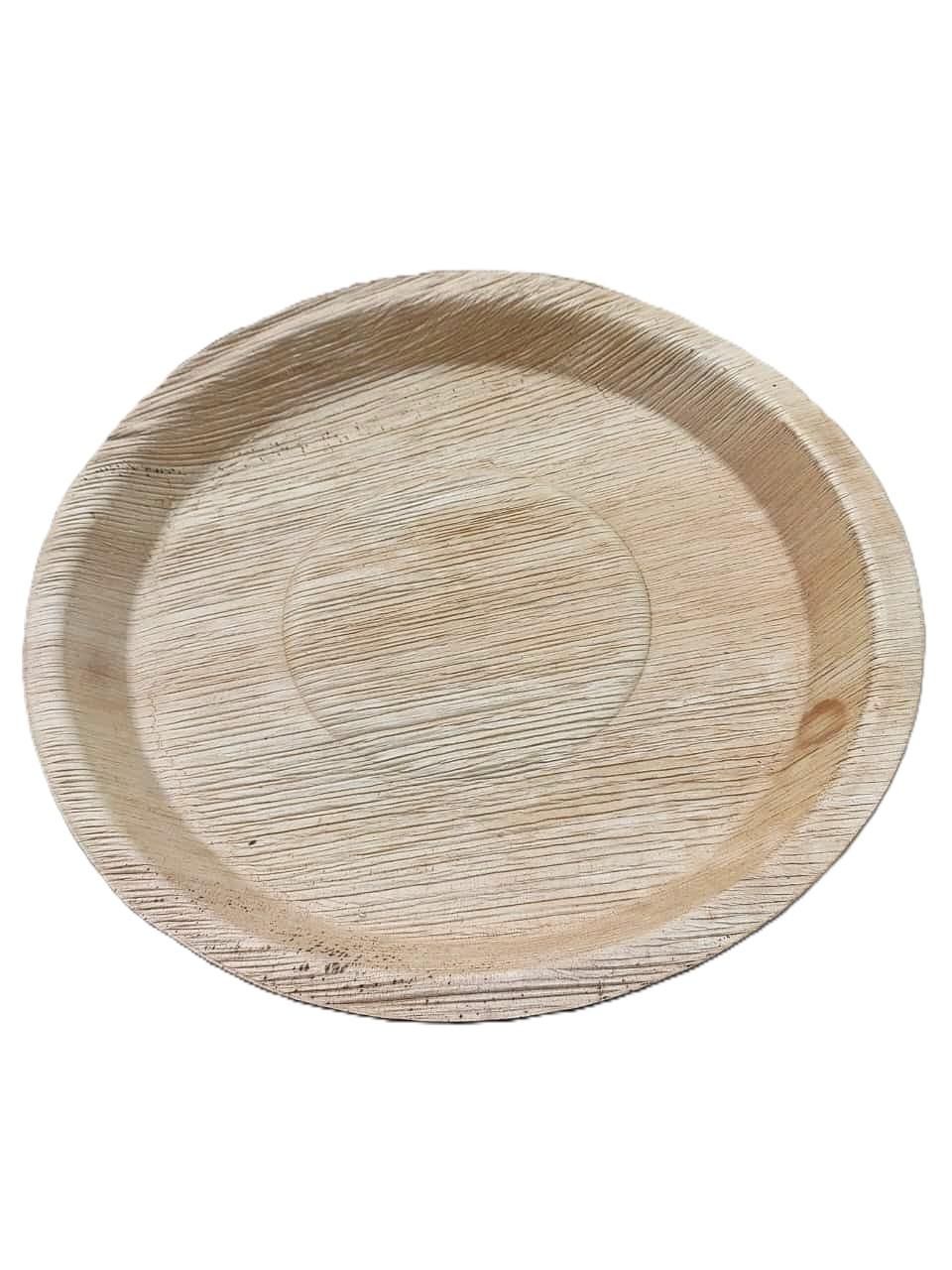 Arivu -  Areca Leaf Plates - 11 inch (Rounded)
