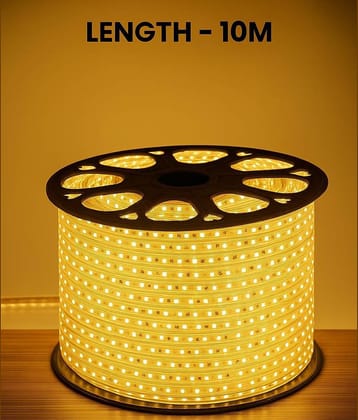 SPARKWORLD Yellow 10 Mtr LED Strip ( Pack of 1 )