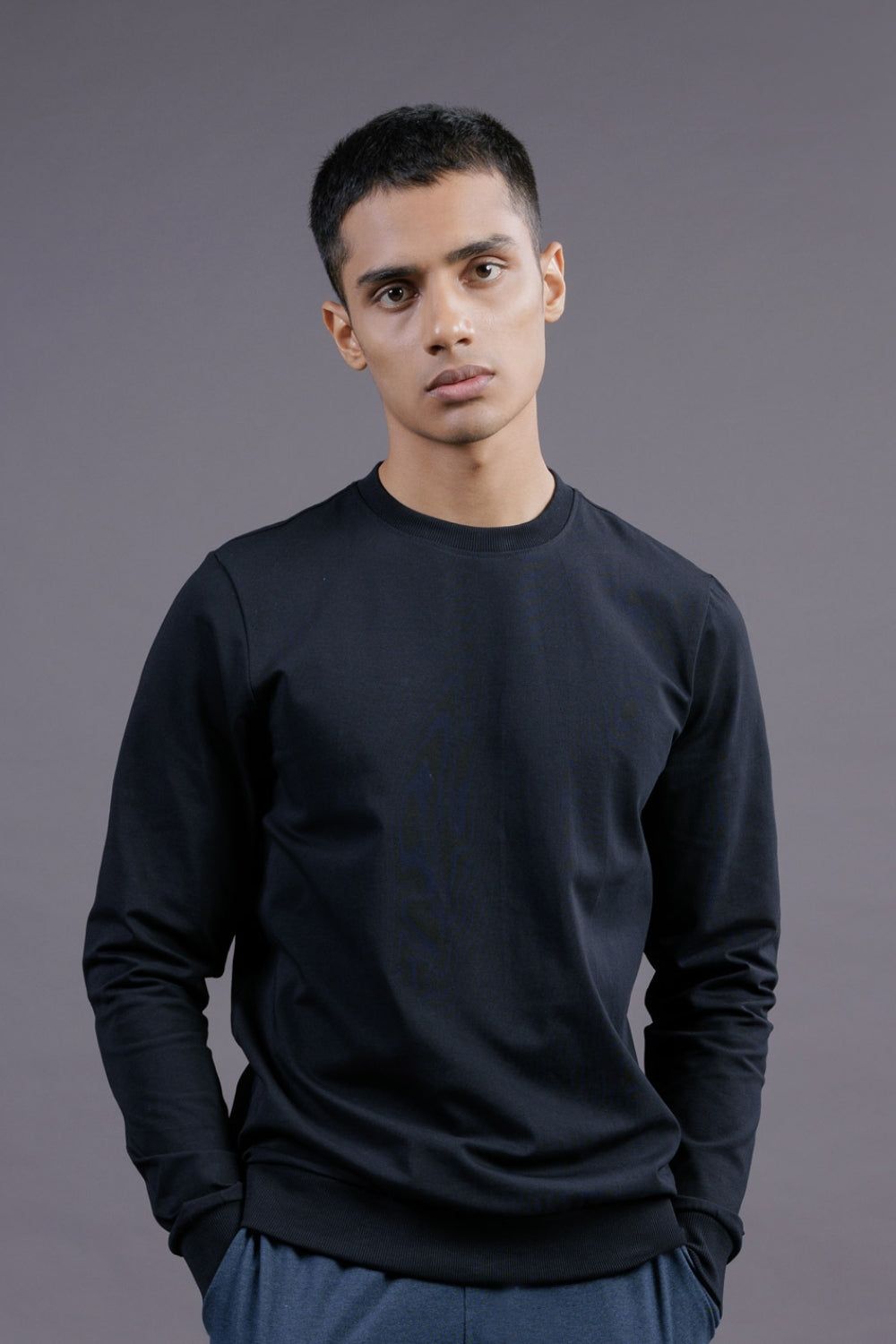 Carbon Sweatshirt – Men’s Organic Cotton Sweatshirt-S
