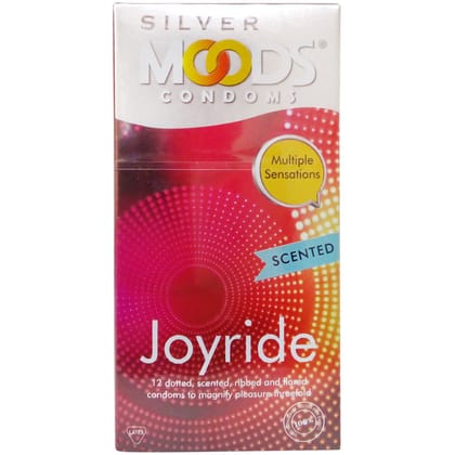 Moods Condoms - Silver (Joyride), 12 Pieces Carton