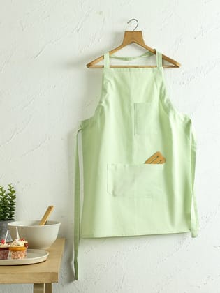Classic Chef 1 Apron - (Green)-60x80 (cm) / Green / Cotton