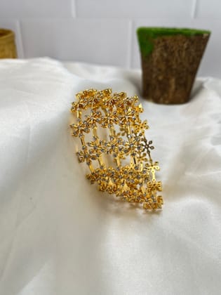 Gold Stone Bangle 1265-2.4