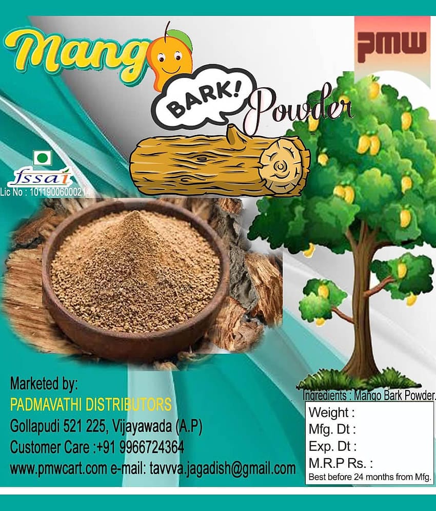 Mango Bark Powder - Natural Mango Tree Bark Powder - 100 Grams
