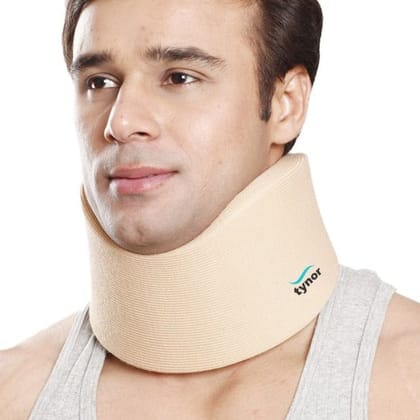 Tynor B01 Cervical Collar With Firm Density-Beige / Small
