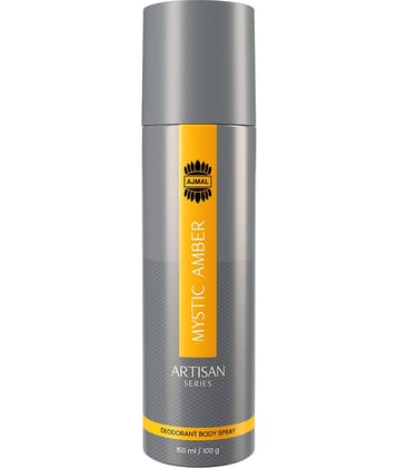 Ajmal Artisan Mystic Amber Deodorant Perfume 150ML Long Lasting Gift For Men And Women Pack of 1