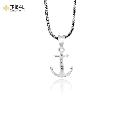 925 sterling silver handmade good luck TOM HOPE pendant, best gifting silver pendant, elegant divine jewelry ssp1450-Only Pendant