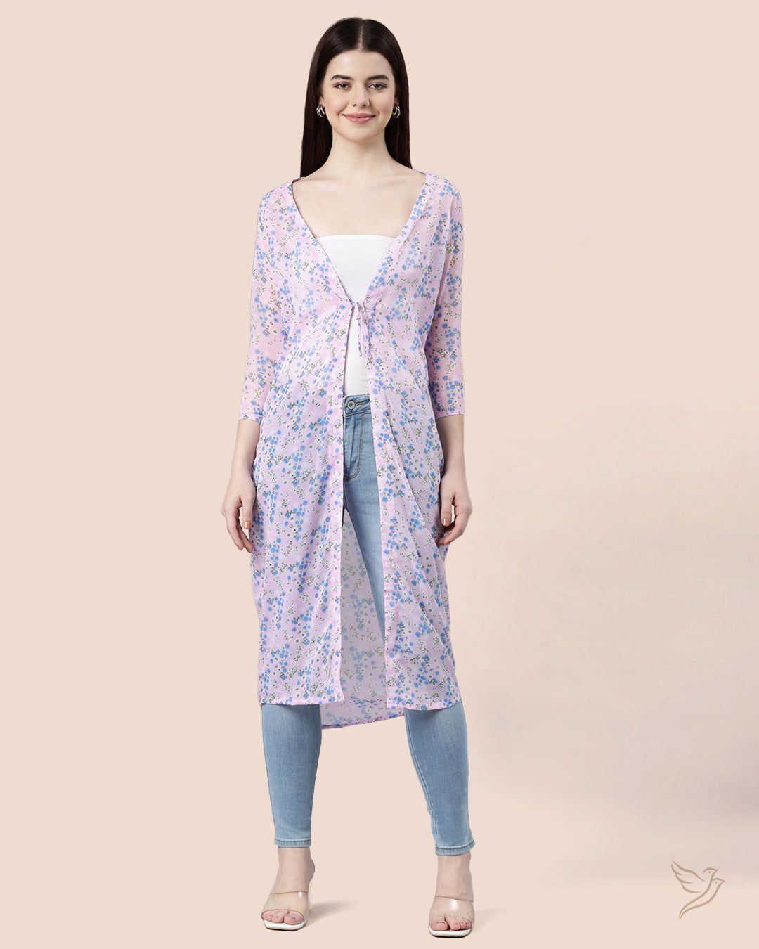 Georgette Shrug-S / Baby Pink Shrug