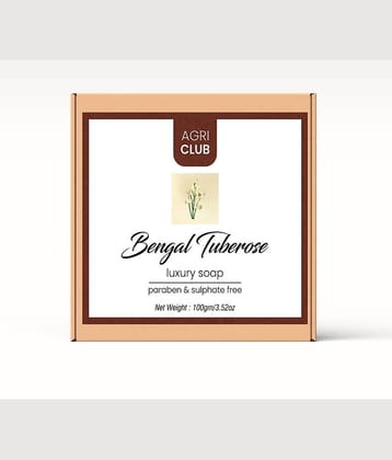 Agri Club Bengal Tuberose Luxury Soap 1 pcs 100 gm