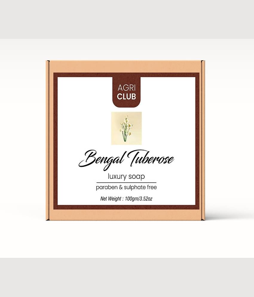 Agri Club Bengal Tuberose Luxury Soap 1 pcs 100 gm
