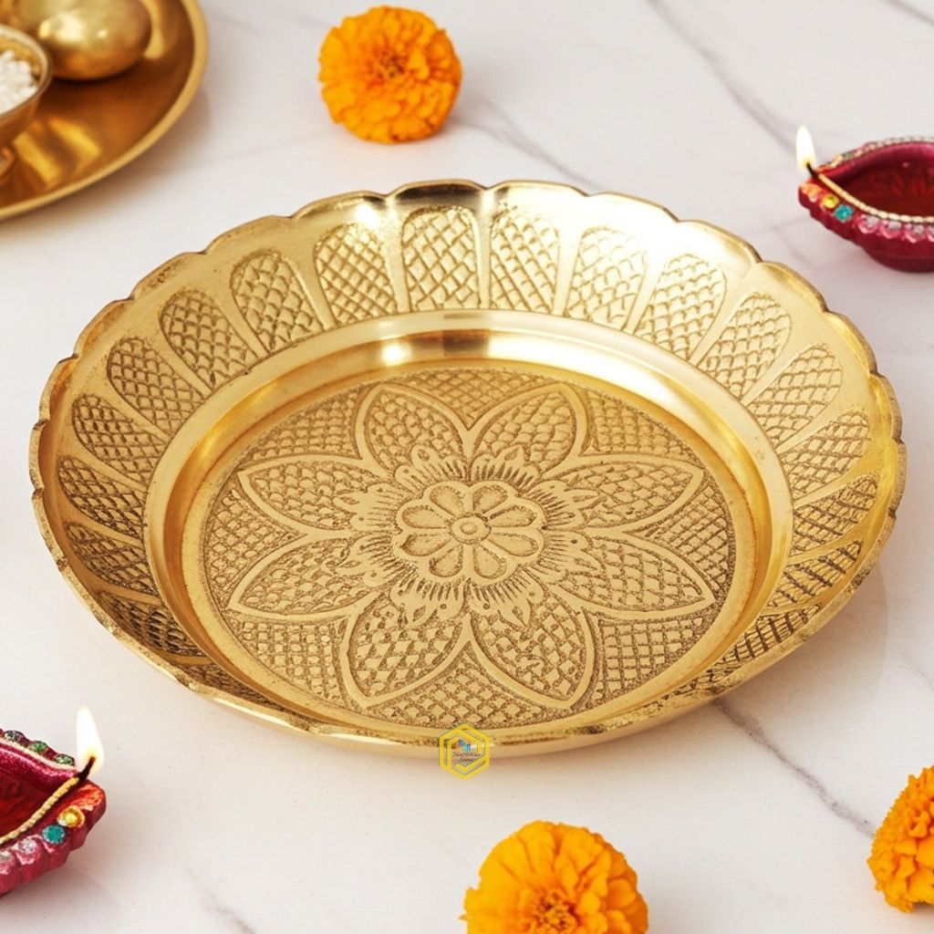 Brass Tortoise Plate No. 5 (ZMAS186 I)