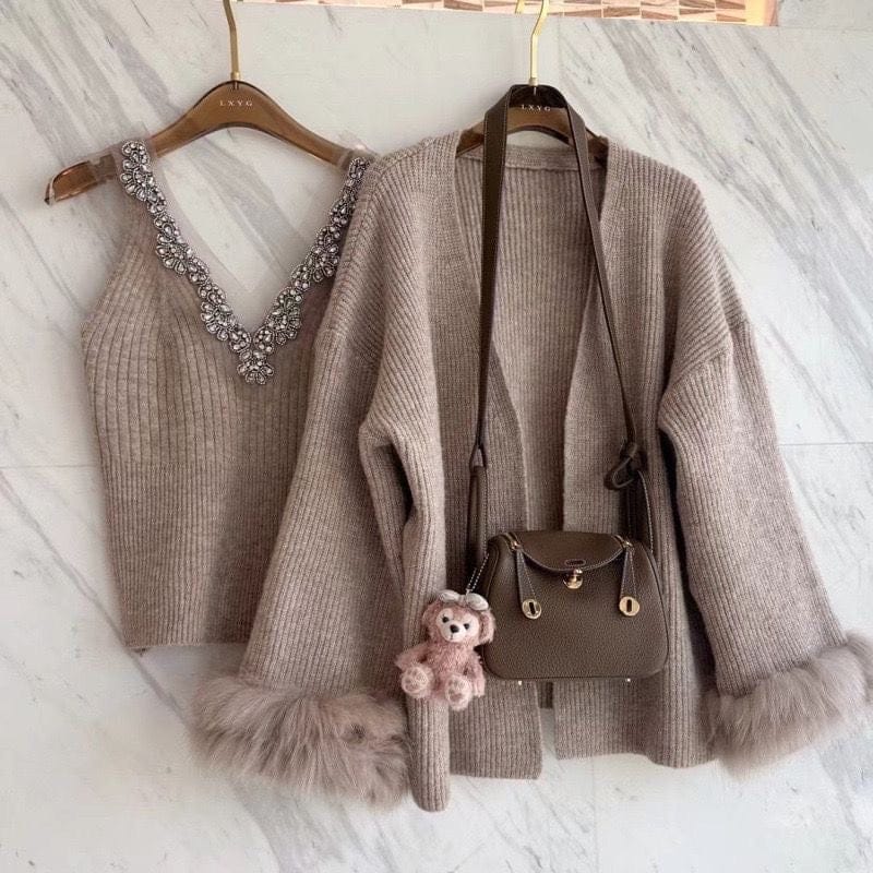 Hudson two piece top-Brown / XS