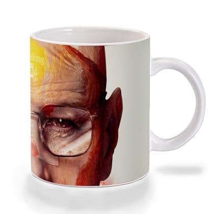 Multicolor Breaking Bad Walter Head Shot Ceramic Mug