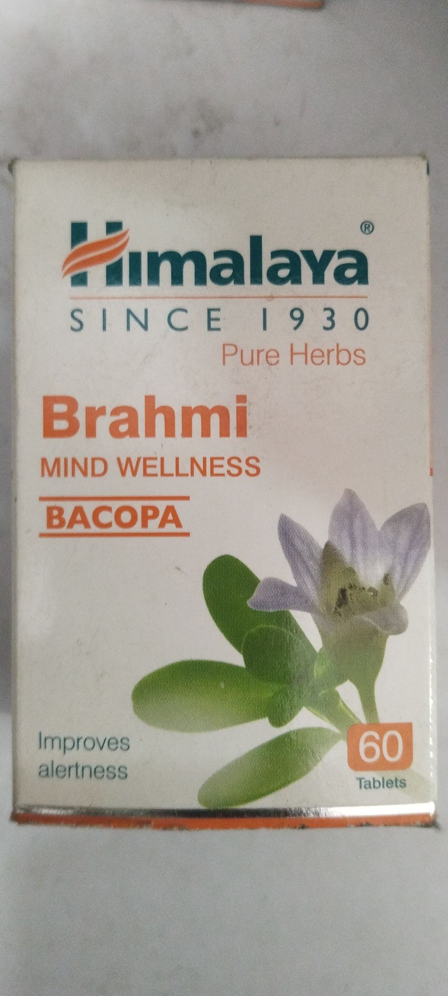 Himalaya Brahmi Mind wellness Bacopa tablet 
