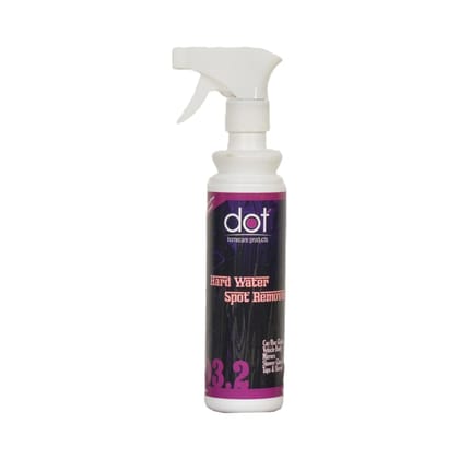 DOT Hard Water Spot Remover 250ml (Pack of 2) | Car, Bus Glass, Windshield, Windows, Tap, Shower, and Shower Doors, Bathroom Mirrors - Remove salt stains DOT Hard Water Spot Remover 250ml (Pack of 2) | Car, Bus Glass, Windshield, Windows, Tap, Shower, and Shower Doors, Bathroom Mirrors - Remove salt stains