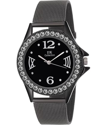 IIK COLLECTION Metal Round Womens Watch