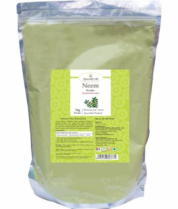 Ayurvedic Life Neem Patra Powder 1 Kg Pack of 1