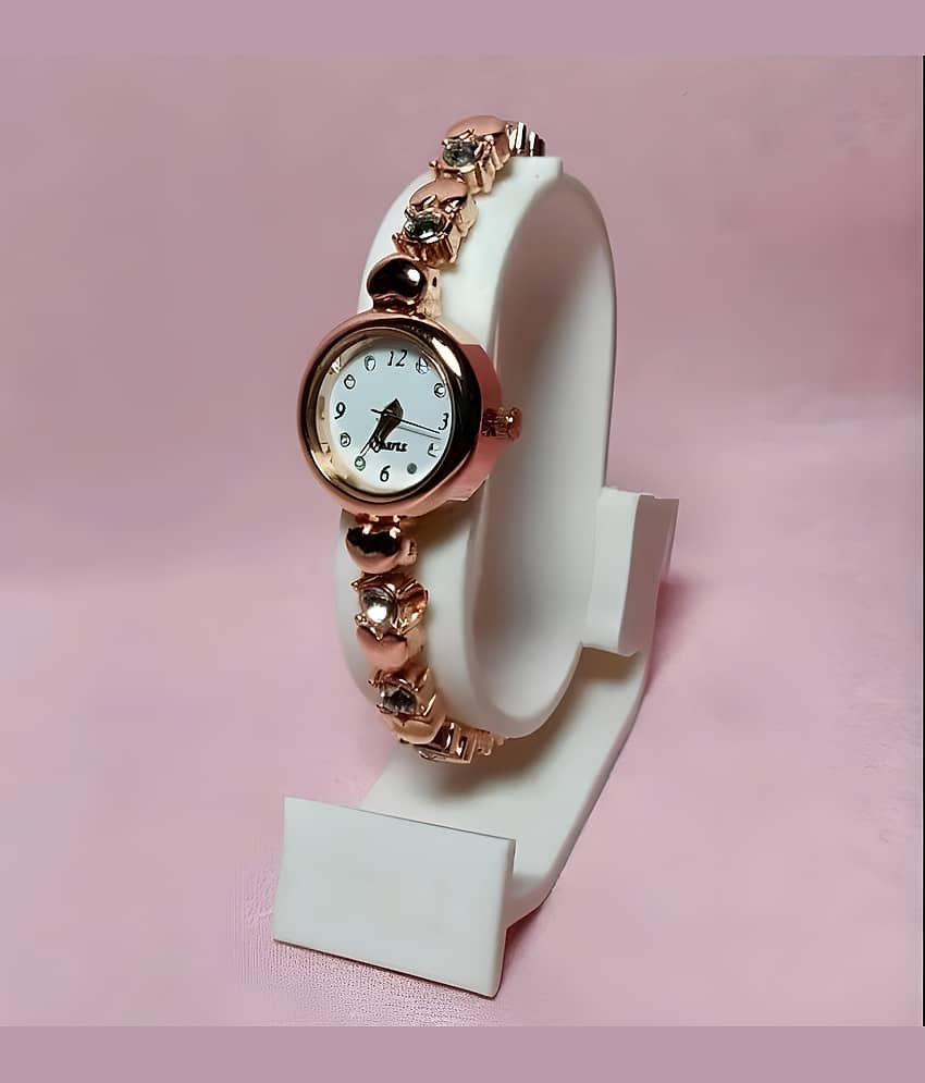 Cosmic Rose Gold Metal Analog Womens Watch