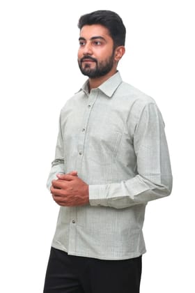 Tisser Handloom Khadi  Men Shirt