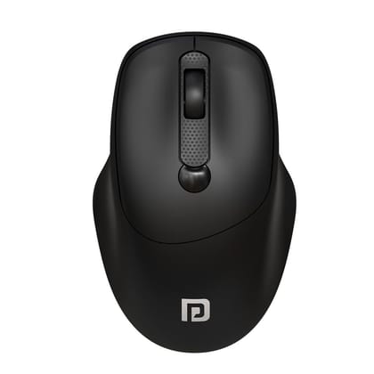 Portronics Toad 34 Wireless Mouse with 2.4 GHz Wireless (Black)