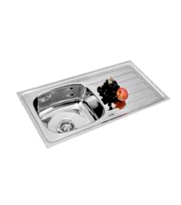 Stainless Steel Kitchen Sink 36X18 with Bowl Size 15X13 (Matt Finished)