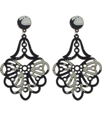 SILVER SHINE Beautiful Party Wear Natural Wood for Perfect and Different Look