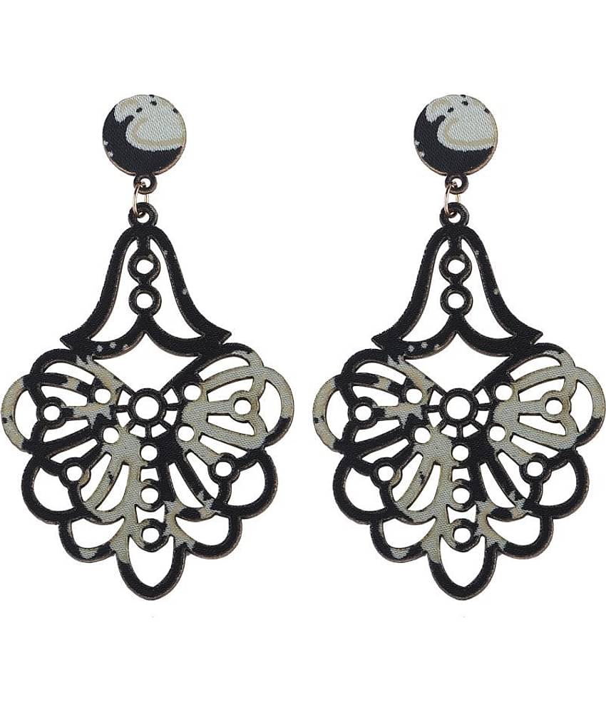 SILVER SHINE Beautiful Party Wear Natural Wood for Perfect and Different Look