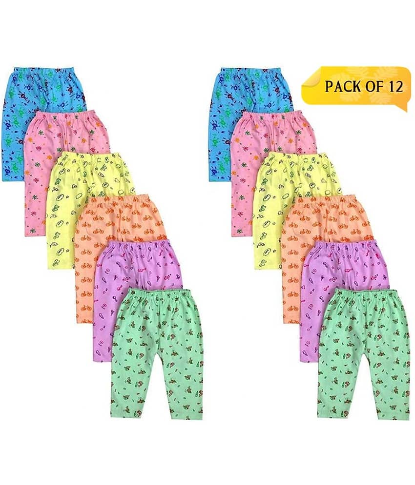 DAYAKU Pack of 1 Unisex for Baby Cotton Blend Pyjama ( Multi Color )