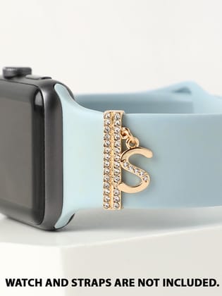 Liberty Initial Watch Charm - S-S