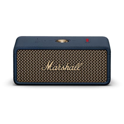Marshall Emberton III Compact Portable Bluetooth Speaker with 32+ Hours of Playtime, (360° Sound), Dust & Waterproof (IP67) – Midnight Blue. Marshall Emberton III Compact Portable Bluetooth Speaker with 32+ Hours of Playtime, (360° Sound), Dust & Waterpr