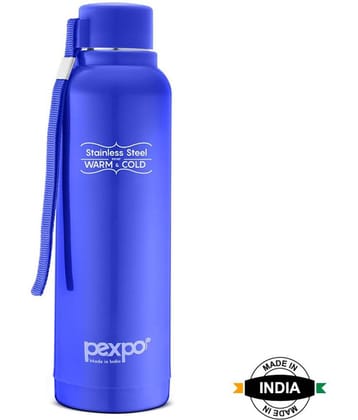 Pexpo - STEREO 900 PUF INSULATED STAINLESS STEEL BOTTLE Red Water Bottle 700 ml mL ( Set of 2 )