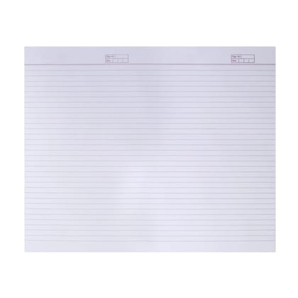 Ruled paper 13 x 16 cm