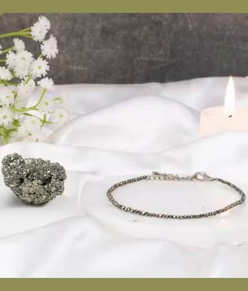 Dzinetrendz Gold Toe Rings & Anklet Set ( Pack of 1 )
