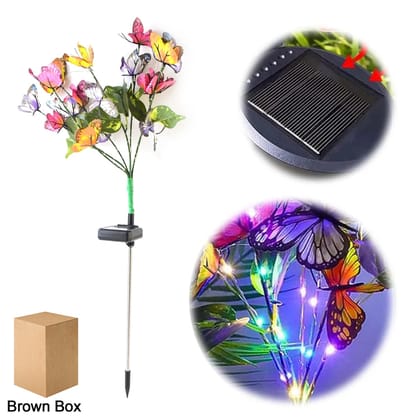 Solar Butterfly Decorative LED Light (1 Pc) Solar Butterfly Decorative LED Light (1 Pc)