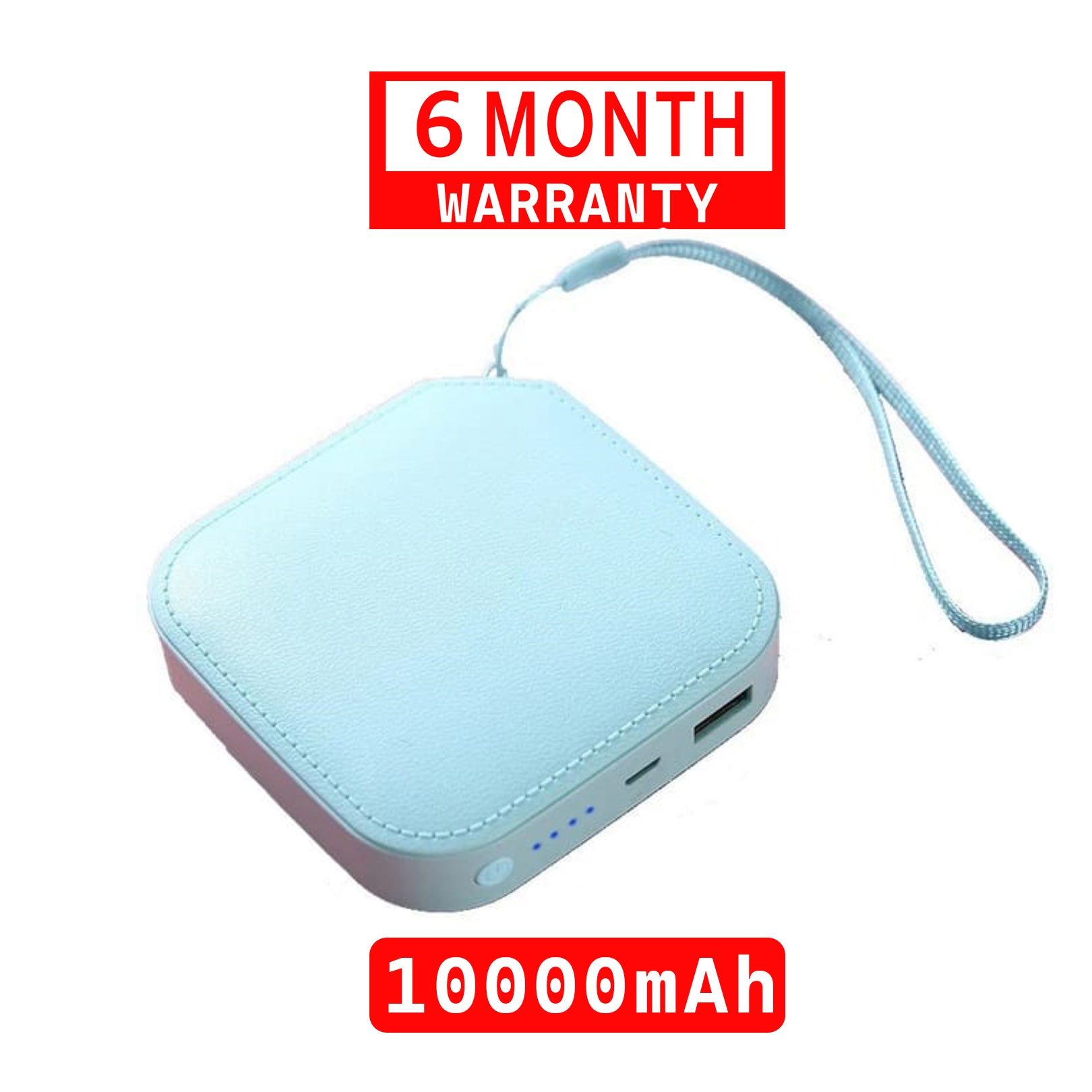 TexoVera 10000 mAh Power Bank 18W with Lithium ion Battery Blue (MINI-POWER-BANK) (6 Months Brand Warranty)