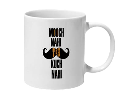 Multicolor Kuch Nahi Ceramic Mug