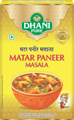 Dhani Pure Matar Paneer Masala Box  (MRP : RS. 10/- ONLY)