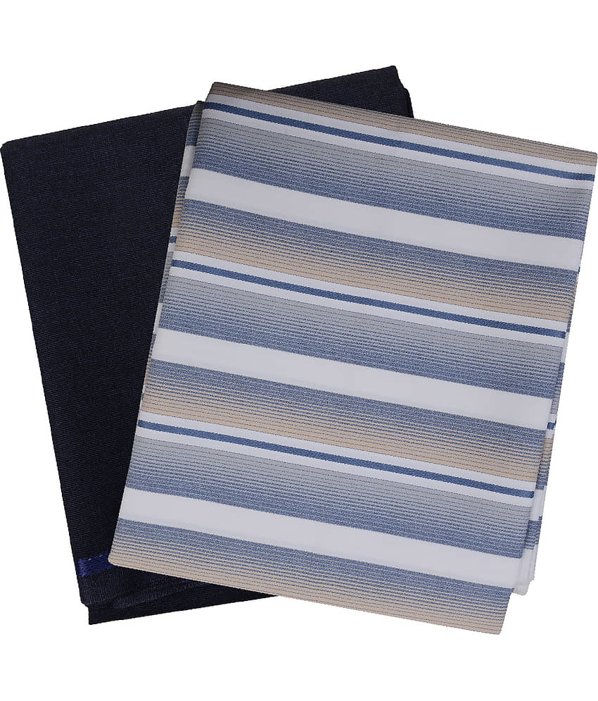Maharaja Multi Poly Viscose Unstitched Shirts & Trousers