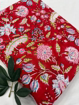jaipur Block Print Fabric-2.5 mtr