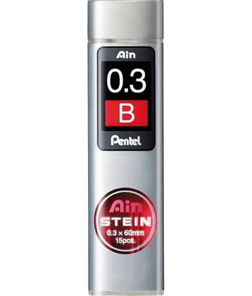 Pentel Mechanical Pencil Lead, Ain Stein, 0.3mm, B (C273-B)