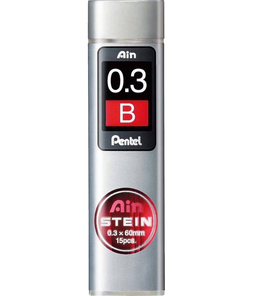 Pentel Mechanical Pencil Lead, Ain Stein, 0.3mm, B (C273-B)