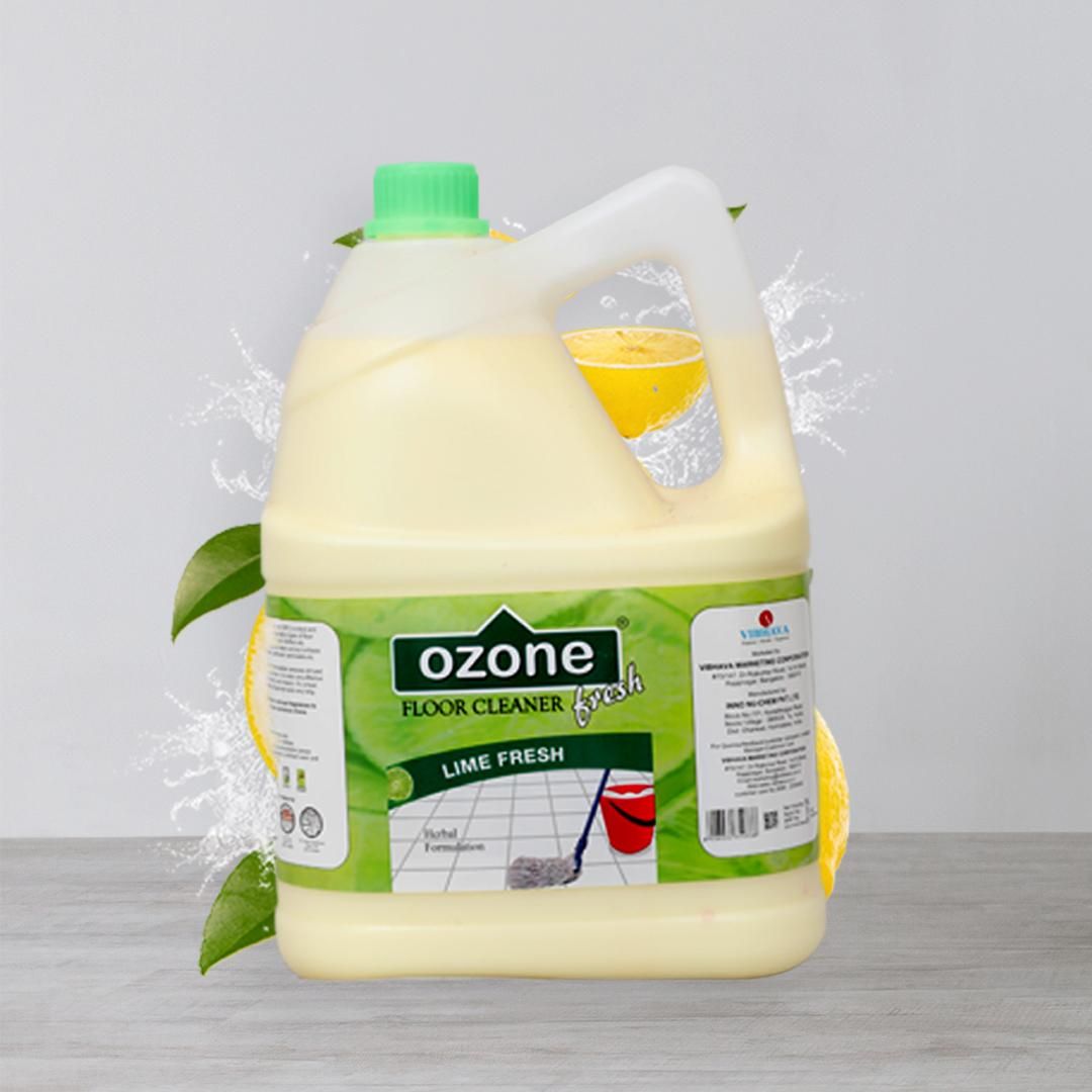 Ozone Fresh Floor Cleaner-Fresh Lime Fragrance 5L