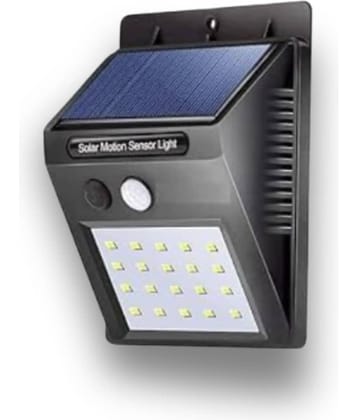 ZESTRUM 2W Solar Outdoor Wall Light ( Pack of 1 )