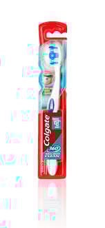 COLGATE 360 WHOLE MOUTH  CLEAN 1PC TOOTH BRUSH