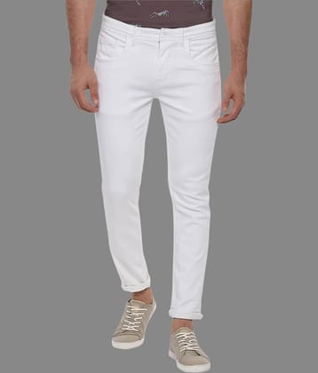 Lawson - White Denim Skinny Fit Men's Jeans ( Pack of 1 )