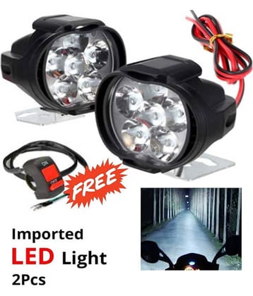 Bisht Sons Fog Light For Two Wheelers - Bright White