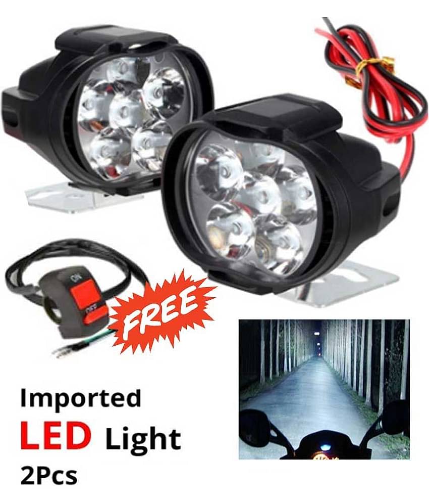 Bisht Sons Fog Light For Two Wheelers - Bright White