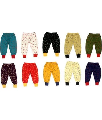 DIAMOND EXPORTER Pack of 10 Baby Boys Cotton Pyjama ( Multi Color )