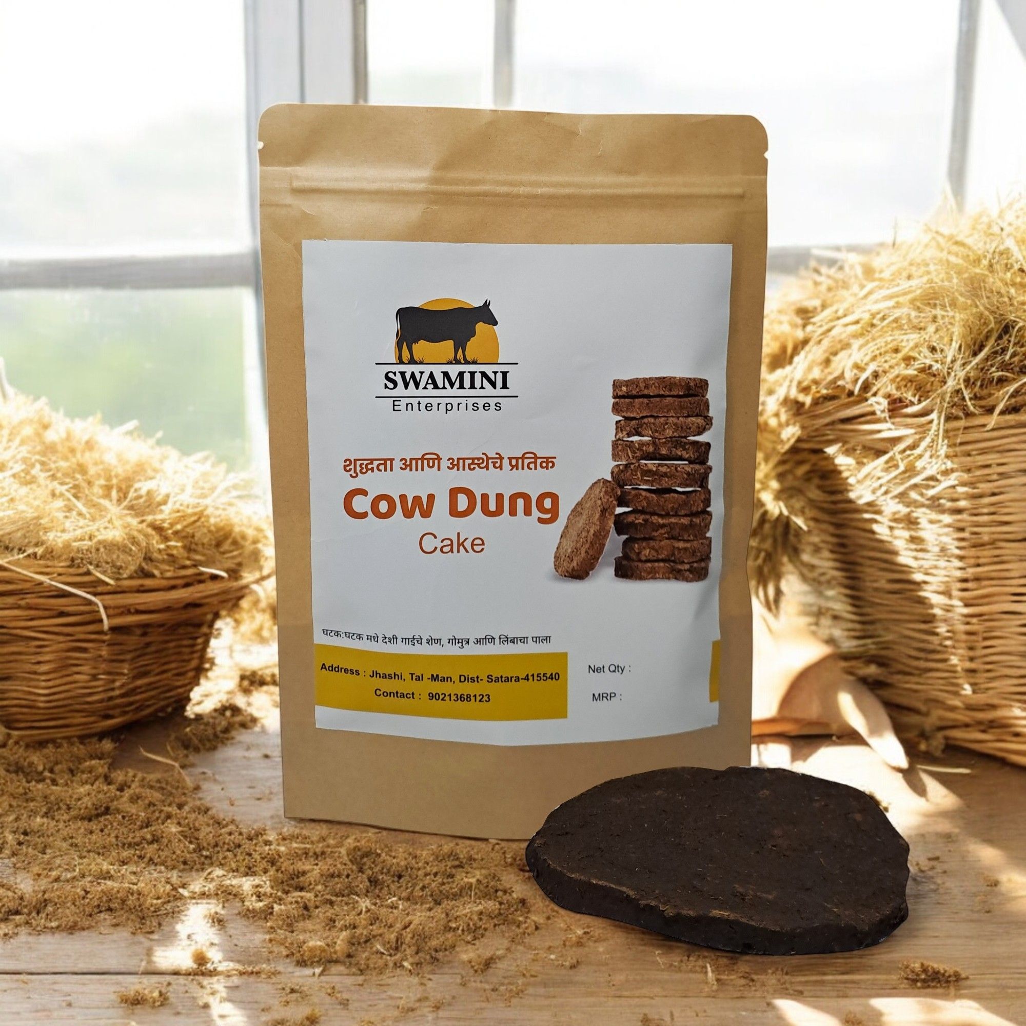 Cow Dunk Cake